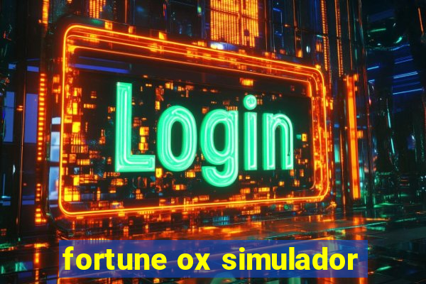fortune ox simulador